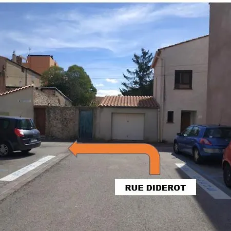 Centre Du Boulou Pour 2 Personnes- Check In 18h 20h Check Out 11h Max Juillet-aout 1 Semaine Minimum شقة